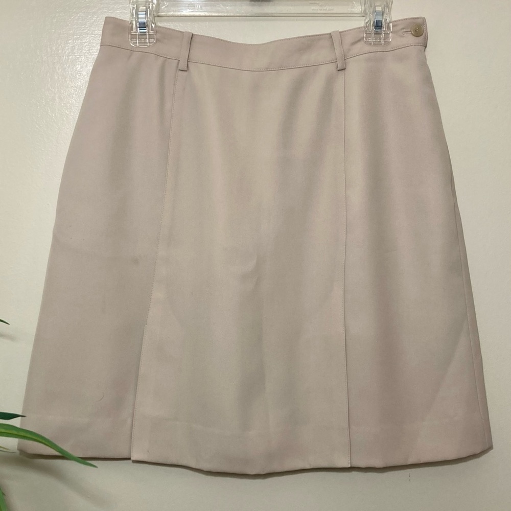 High Waisted Microfiber golf/tennis skirt, size 8/10 Vintage By Astra‎ Classic